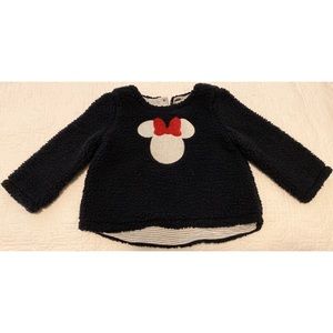 BABY GAP Disney Minnie Mouse Fleece Sweatshirt
